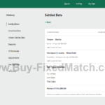 Buy fixed matches tips