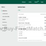 buy fixed match