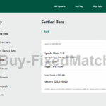 Correct Score Fixed Bet